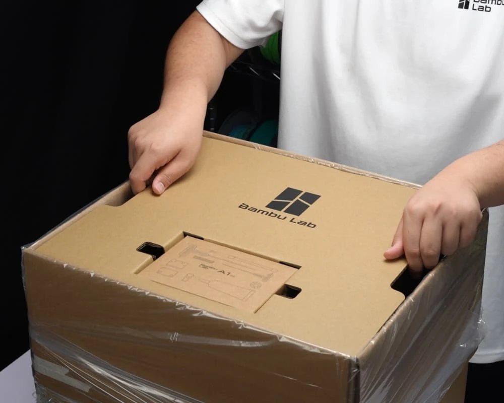 Bambu Lab A1 Mini — what's in the box